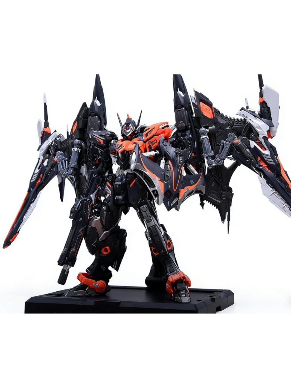 Thunder Speed Devil Fish Mecha Model Kit - 8.66in Collectible Action Figure